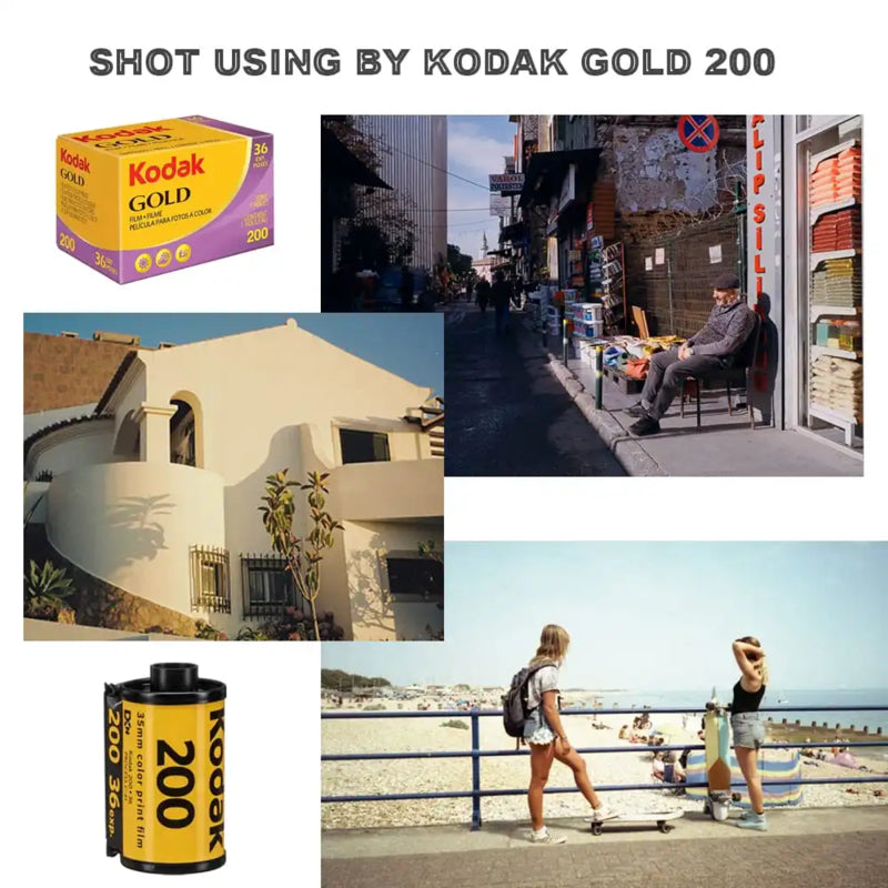Kodak Gold 200 Color Negative 35mm Film (36 Exposures)