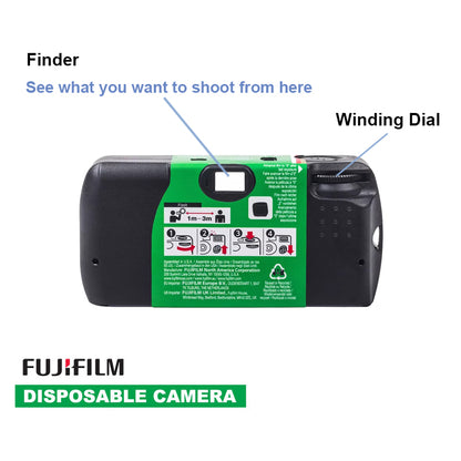 Fujifilm QuickSnap Flash 400 Disposable Camera (27 Exposures)