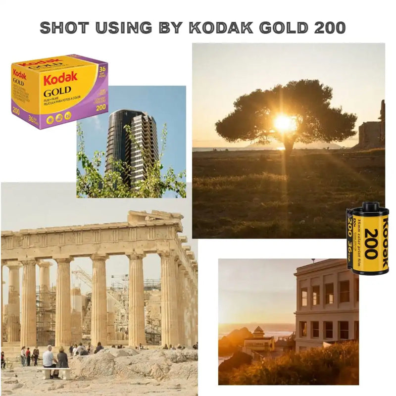 Kodak Gold 200 Color Negative 35mm Film (36 Exposures)