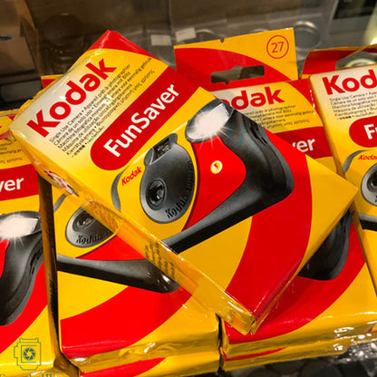 Kodak FunSaver Single-Use Disposable Film Camera (27 Exposures)